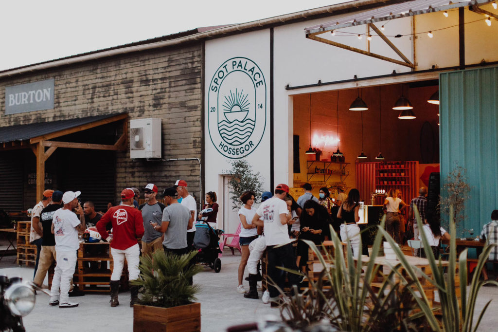 Le Spot Palace, Vue extérieure animée Le Spot Palace, Vue extérieure animée